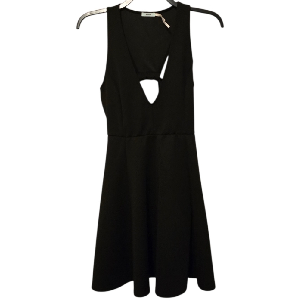 3/$15 Kimchi Blue Black Skater Dress Size Medium